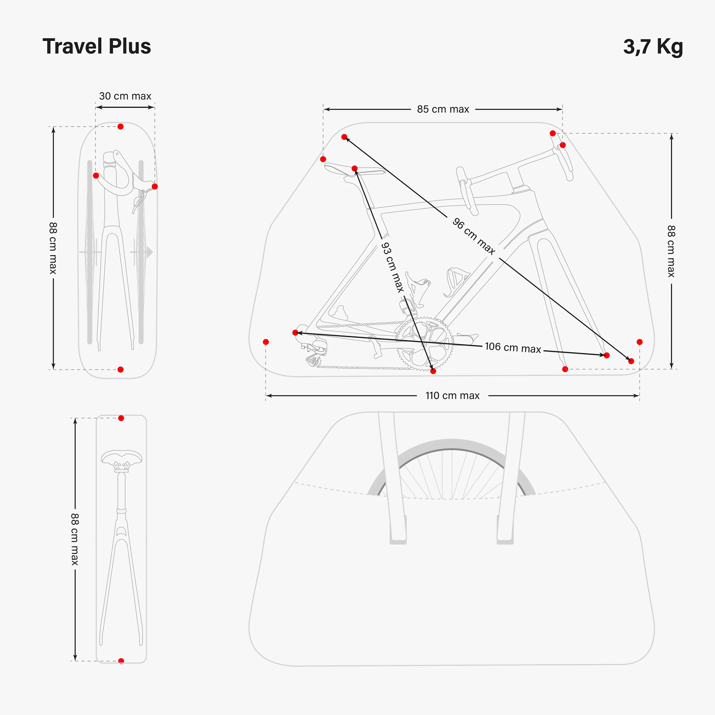 SOFT BIKE BAG - TRAVEL PLUS - Image 6